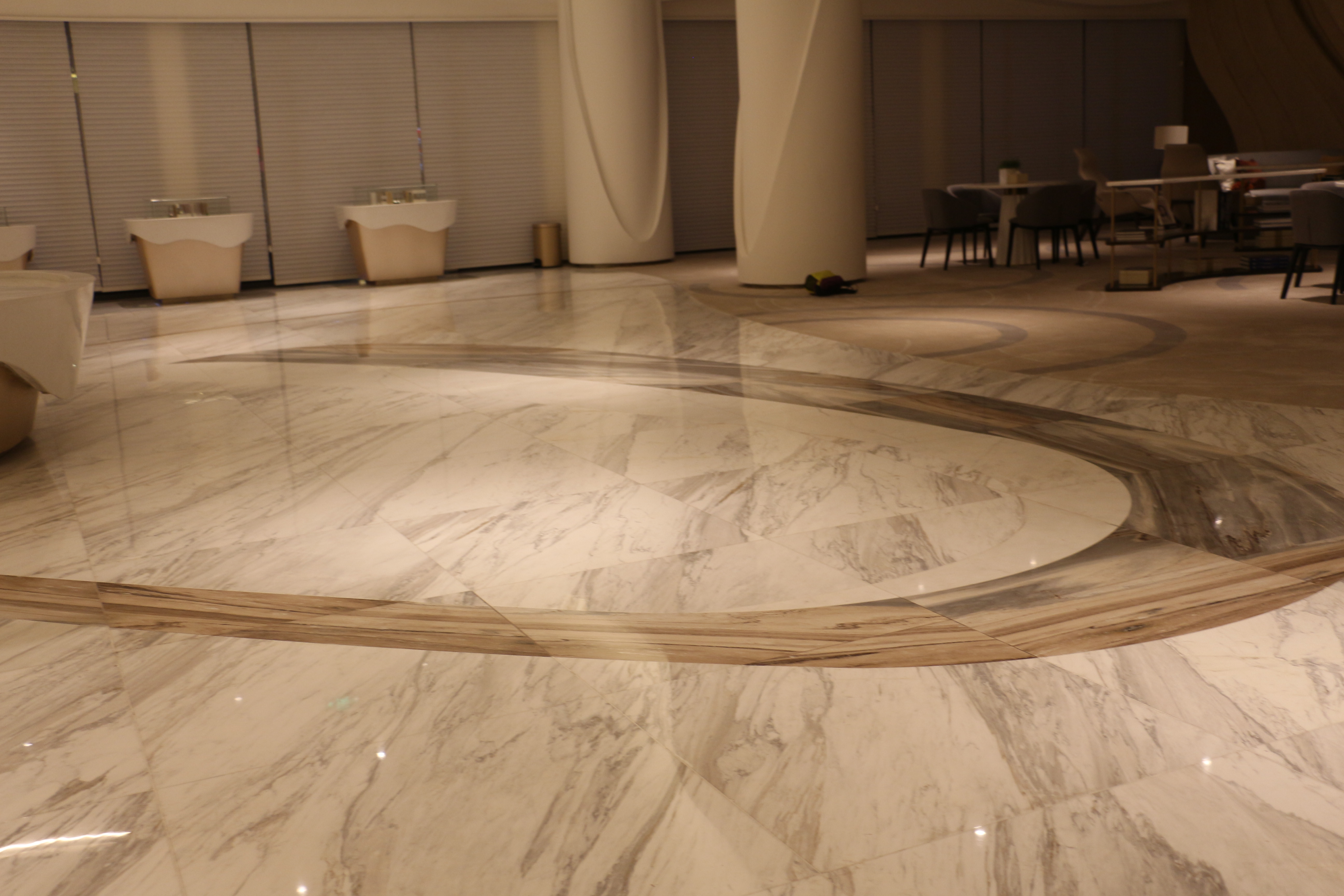 东海航空基地行政办公大楼大厅及电梯厅