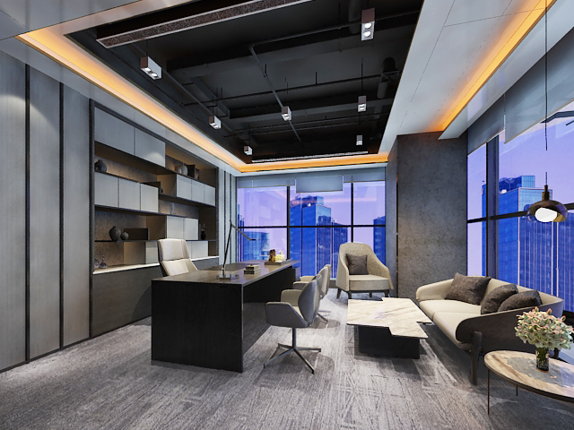 理想时代大厦办公室装修